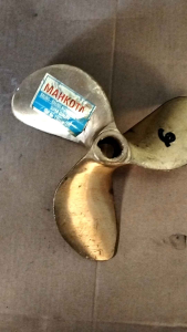 Besi Kuningan Asli & Kipas Perahu Baling Perahu No 6 AS 19mm / D3 x 6 AS 3/4mm