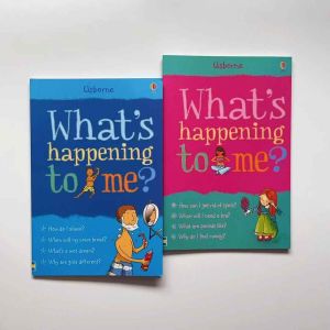 Book Collection Set (Girls & Boys Edition) - Usborne "Whats Happening to Me?" Ages 8-15