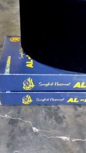 Peci/Songkok/Kopiah Hitam FuulAc Tinggi 56789cm Merk Al-Husnaa.