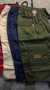 Celana Sirwal Cargo anak laki laki 4-18 tahun Sirwal Sultan Anak remaja Cargo Tempur premium Bahan Drill