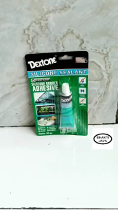 Lem Dextone Clear SILICONE SEALANT | SILICONE RUBBER ADHESIVE | 30 gr