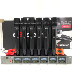 Mic Wireless dbvoice VRS A6 Original 6 Handheld: Pilihan Terbaik untuk Acara Publik & Penyiar Radio
