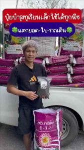 ปุ๋ยอินทรีย์เคมี ตราจักรตะวัน  6-3-3 ชุด1 กิโล (แบ่งขาย)