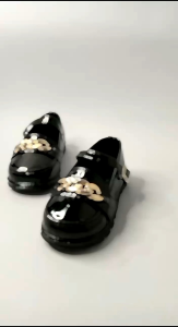 Sepatu Anak Perempuan Baby Kids Flatshoes Docmart Lucu Korea Model Tali Rantai / Sepatu Slipon Anak Cewek Lucu / Sepatu Anak Cantik Terbaru Size 22 - 26 Bisa COD / Bisa COD Bayar ditempat