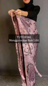 Rok batik lilit modern / kain lilit batik free ring