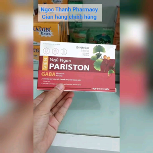 Ngủ ngon PARISTON cải thiện tình trạng mất ngủ khó ngủ dưỡng tâm an thần