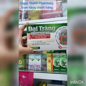 Đại tràng Sanofia hỗ trợ tiêu hóa giảm đầy bụng đi ngoài phân sống do viêm đại tràng