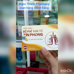 Viên ngậm ho không đường Bổ Phế Kha Tử Tín Phong