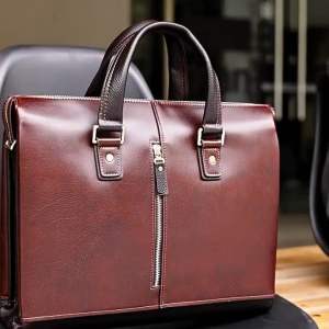 Cặp Da Thật San Leather 8332 chính hãng.Túi xách công sở.cặp Da laptop.