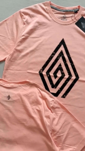 Kaos Volcom Stone Peach 0185 T-shirt Distro Surfing Pria Lengan Pendek Terbaru Oblong Cowok Kekinian