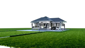 แบบบ้านปั้นหยา 1 ชั้น