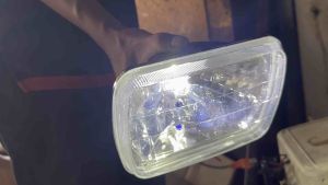 Bohlamp Lampu Led 1 Warna H4 H11 HB3 HB4 Waterproff 55 Watt M8 PRO