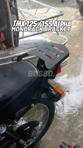 Rack S Monorack For TMX 125/155 Plated Type Heavy Duty & Powder Coated Bracket