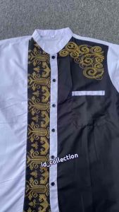 Baju Koko Pria Lengan Panjang Putih Terbaru