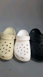 (Tặng 10 sticker) Dép Sục Crocs Classic Đế Cao Cho Người Lớn Nữ. Sản Phẩm Cao Cấp Nhựa Không Mùi . Trống Trơn Trượt.