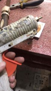 Súng bắn keo nến AODON 10mm 120w điện 100-220v hoạt động OK nóng nhanh chảy keo đều Taiwan