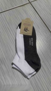 ตั้งถุงเท้าข้อสั้น แพ็ค12คู่ สำหรับผู้ชาย-ชาย ขนาดฟรีไซด์ ข้อเท้าเนื้อผ้าดีใส่สบาย