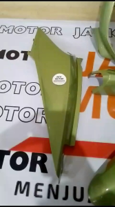 Cover Fullset Body Halus Honda Beat Karbu Tahun 2008-2012 Warna Sage Green Glossy