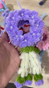 พวงมาลัยไหว้พ่อแม่ ไหว้ครู ไหว้พระ ไหว้สามี ภรรยา