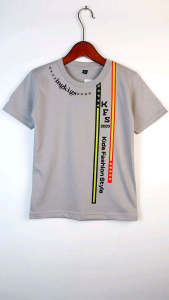 INGKIGS 01 Baju Kaos Distro Anak Laki-laki Ingkigs Motif Stripe Garis Cotton 30s