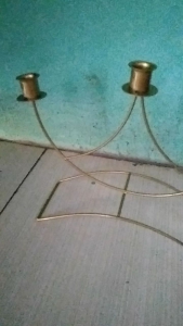 Penyangga lilin/wadah lilin dekorasi meja rumah hiasan meja kamar dekorasi hiasan caffe resto