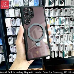 Xundd Built-in Airbag Magnetic Holder Case For Samsung S22 Ultra / S22 PLUS / S22