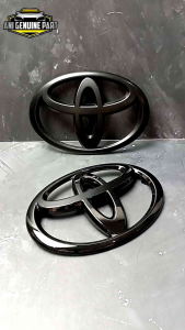 Logo Grill Depan Innova Reborn Black Glossy Dan Black Doff Original