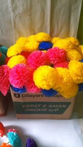 Bunga Plastik Kresek Dandelion Uk 35 cm: Bunga dan Tanaman Artifisial