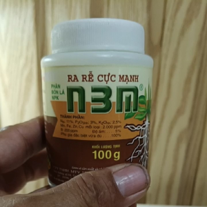 Phân bón lá kích rễ N3M 100g - kích ra rễ cực mạnh dùng để giâm cành ngâm hạt giống