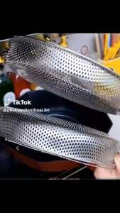 Vỉ hấp thức ăn bằng inox có quai sách