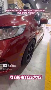 Honda jazz gk gk5 V1 V2 front Headlamp Headlight Head lamp Light Bar led DRL 2014 2015 2016 2017 2018 2019 2020