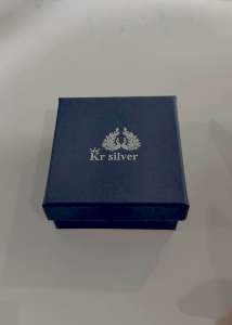 เงินแท้ 925/ กำไลตะปูเงินแท้ เคลือบทองคำขาว / กำไลตะปู สัญลักษณ์ของความแน่นหนาและความมั่นคง | #กำไลตะปู