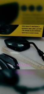 Apido cermin / side mirror Size Kecil dan Pendek Carbon Honda Yamaha LC135 Y15ZR Y125Z Ex5 RS150 SYM 185 Wave