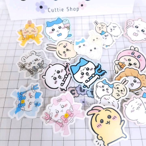 Chiikawa Acrylic Brooch Badge Pin Deco School Pencil Bag Hat Hiasan Beg Topi Kerongsang Budak Hadiah Kanak 吉伊卡哇小八亚克力胸针 diy书包笔盒服饰帽子挂件别针 XZ98