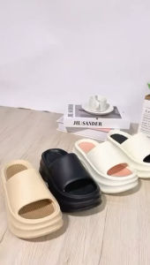 Light weight thick eva base slip on slides shoes