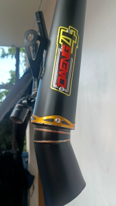 daeng 4 setpipes full black 51mm/44mm for wave/xrm/rs