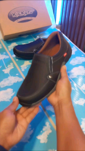 SEPATU PRIA CASUAL KULIT SAPI SLIP ON KICKERS