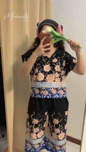 Terno with Square Pants Tokong Medium to XL