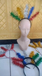 Bando Ondel-Ondel Mahkota Kepala untuk Anak & Dewasa Tari Karnaval