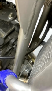 RADIATOR NINJA R 150/ SS GAMBOT CURVE BIG VOLUME  KAWAHARA