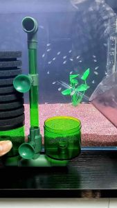 Aquarium Sponge Filter Biochemical Cotton Air Pump With Media YU-118 / YU-228A