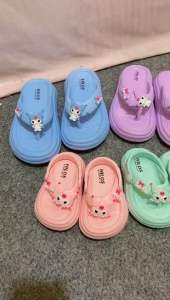 Sendal anak perempuan jepit motif kuromi viral sandal cewe ringan import
