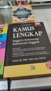 Kamus Lengkap Bahasa Inggris Jilid Hard Cover ukuran A5