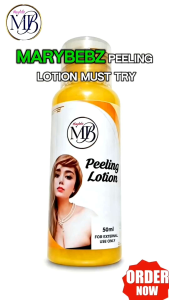 Marybebz peeling lotion buy 1 take 1 brightening exfoliating dead skin cells smooth skin perfect foaily daily use healthy glowing skin