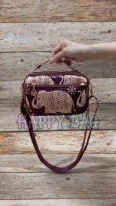 TAS CHIBAO GAJAH 2in1 Selempang Tenteng CB6756-QDX 4Sleting