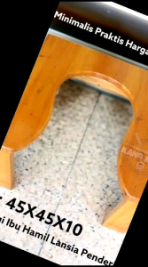 Kursi WC Jongkok Kursi Toilet Duduk Kursi Closet Portable Tinggi 40cm