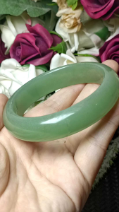 High Grade Dongling Jade(Aventurine) Stone bangle 59mm+- 精品货头极东陵玉手镯 59mm +-