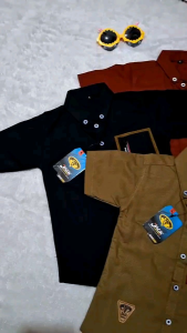 Kemeja sigaret pendek saku sleting anak laki laki kemeja pendek anak laki laki