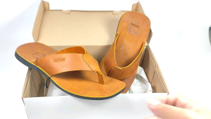 sandal jepit pria 100% kulit sapi asli insole full kulit sapi sandal pria kulit asli