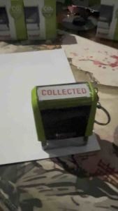 Trodat 4911 13x48 mm customized self inking stamp